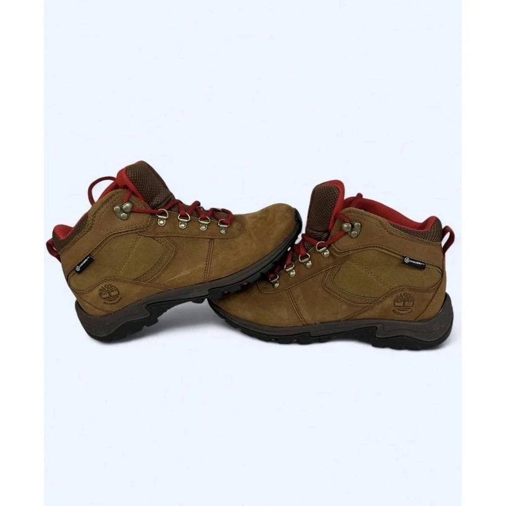 Timberland Mid Women's Hiking Boots Mt. Maddsen size 7 Rust - A25MV